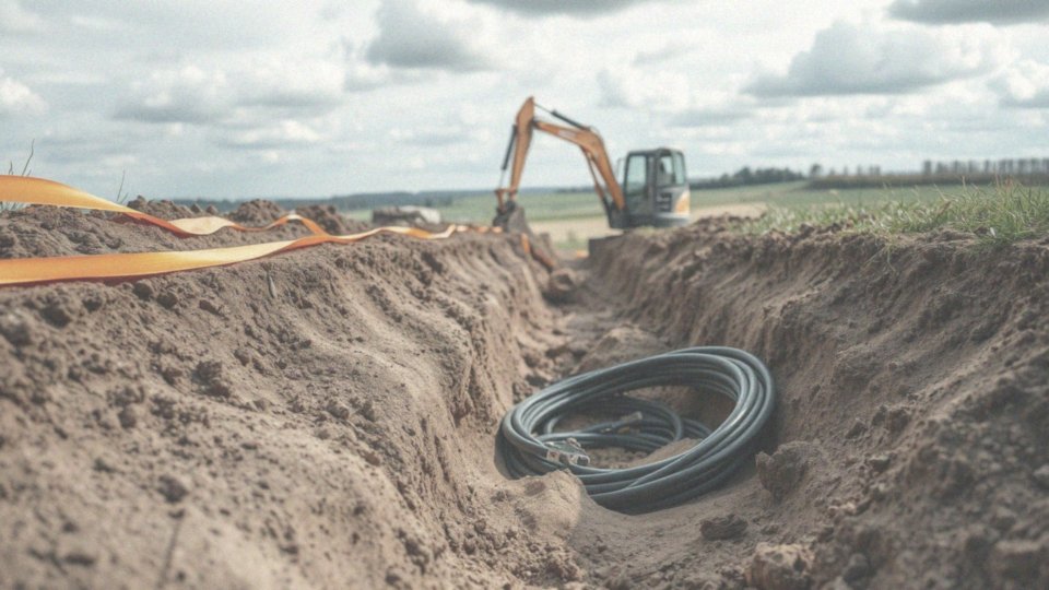 Co obejmuje koszt ułożenia kabli w ziemi?