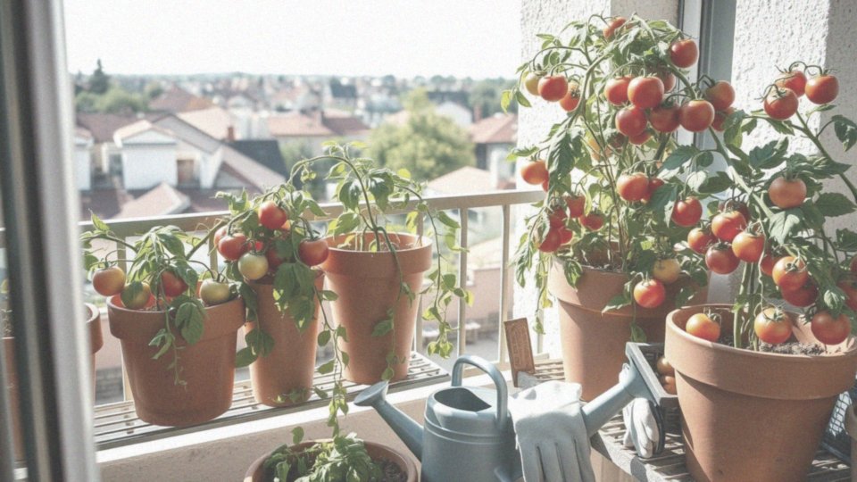 Jakie są zalety uprawy pomidorów na balkonie?