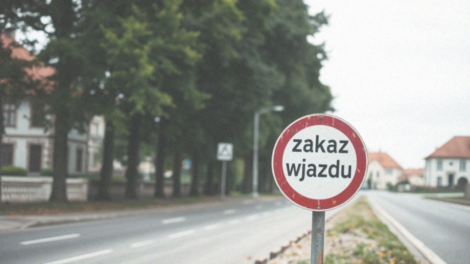 Jakie są konsekwencje za złamanie znaku zakazu ruchu?