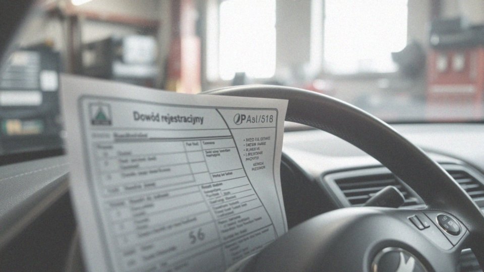 Jakie dokumenty są potrzebne do przeglądu samochodu?