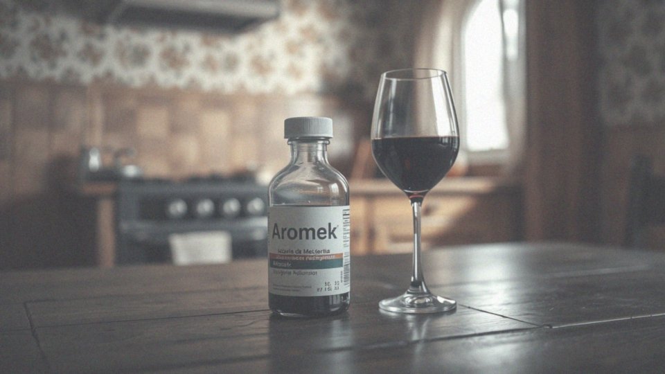 Jak alkohol wpływa na działanie Aromku?