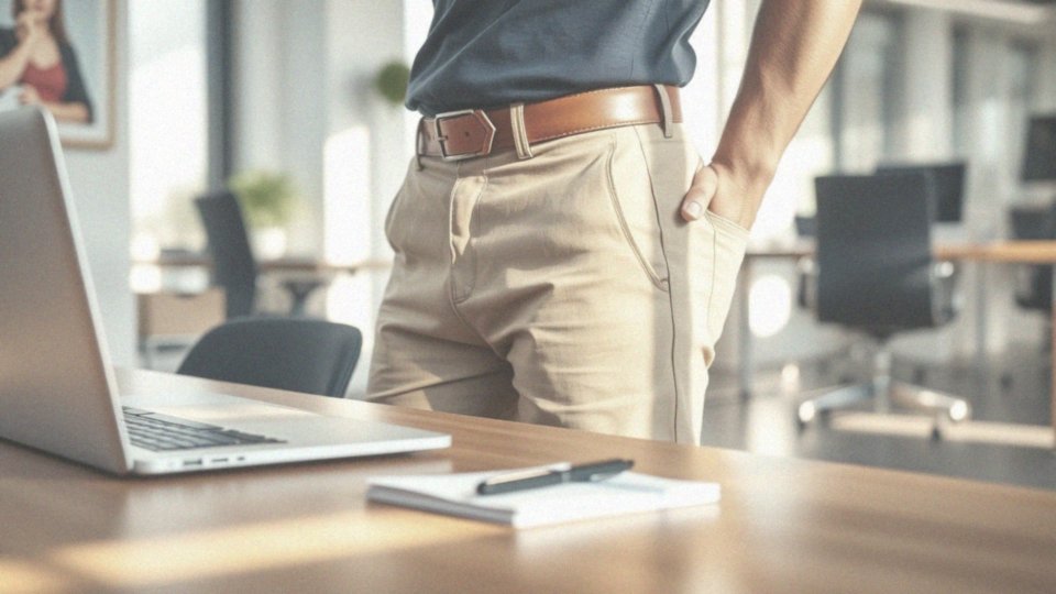 Jak noszenie koszulki polo w spodniach wpływa na formalność stylizacji?