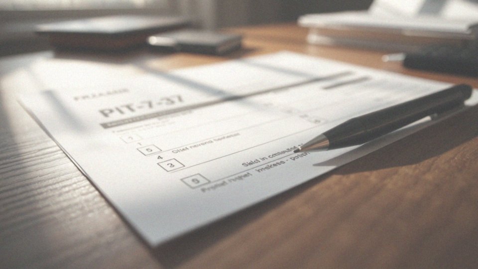 Która rubryka zawiera podatek należny w PIT-37?