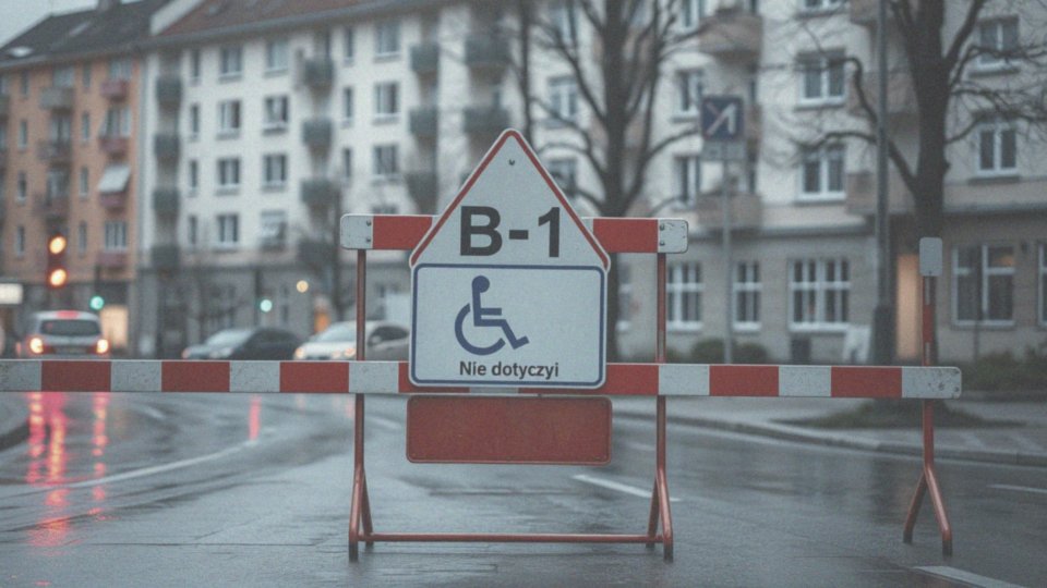 Znak B-1 – kogo nie dotyczy i jakie są wyjątki?